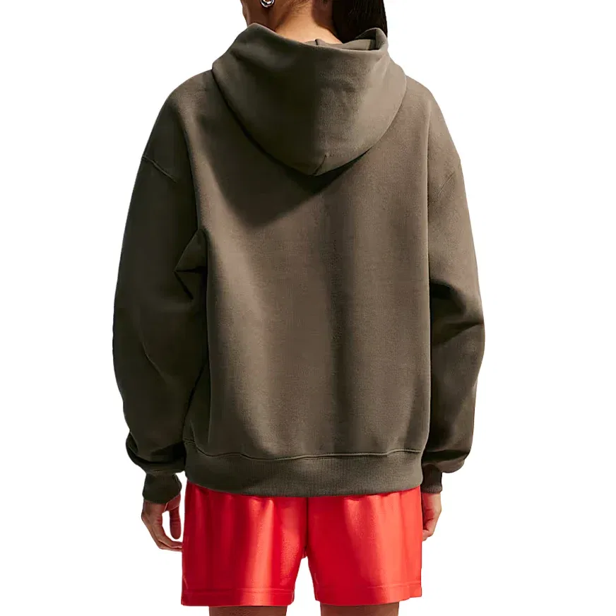 Женское худи Studio Fleece Medium Weight Hoodie 'Dark Hazel Sail' Nike, Dark Hazel/Sail — фото 2
