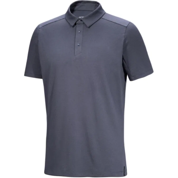 Мужское поло с коротким рукавом Arcteryx Captive, Deep Stratus Blue/DK Stratus