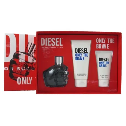 Набор парфюмерный Diesel Only The Brave, 75ml EDT Spray + 100ml + 50ml Shower Gel