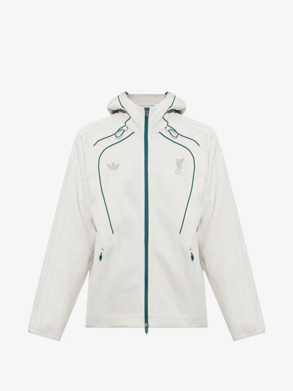 Adidas X Liverpool FC Spacer Teamgeist 26 худи на молнии, белый