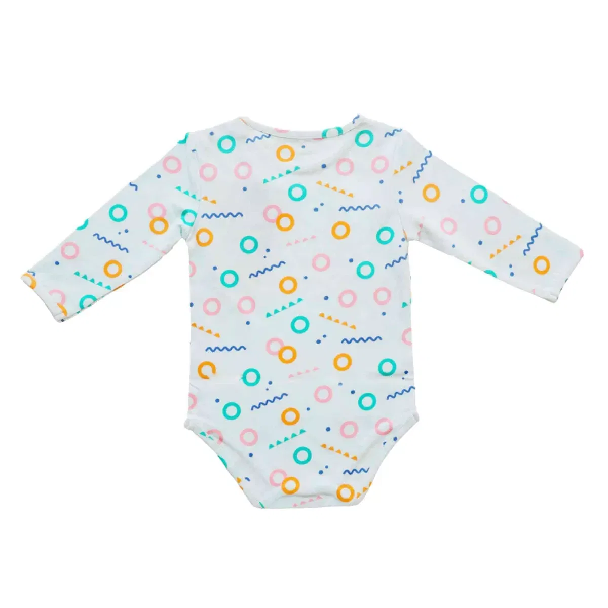 Детское боди с длинным рукавом Free Float Ola! Otter, Blue — фото 3