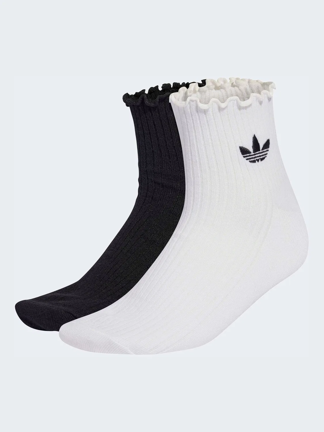 Носки с оборками, Adidas Originals, белые