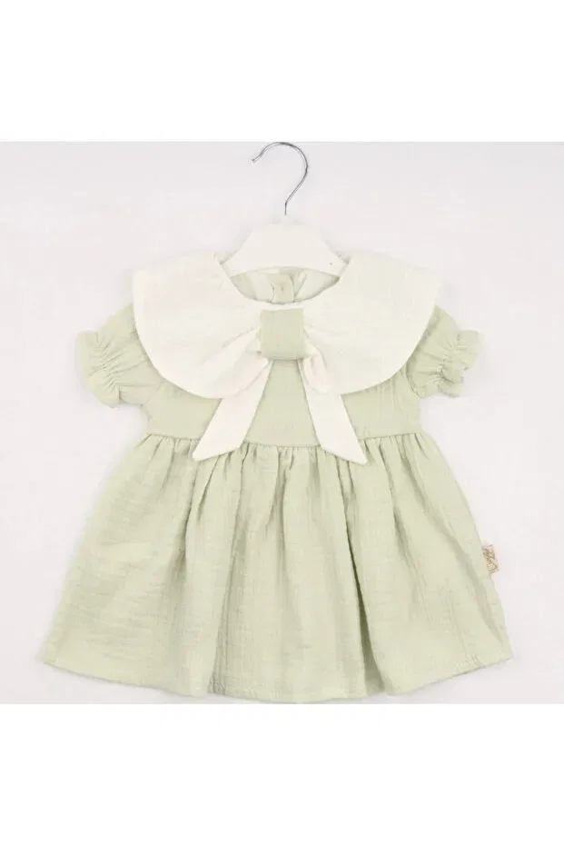 Детское платье для девочек хлопковое Tiny Koza Baby & Kids, Green