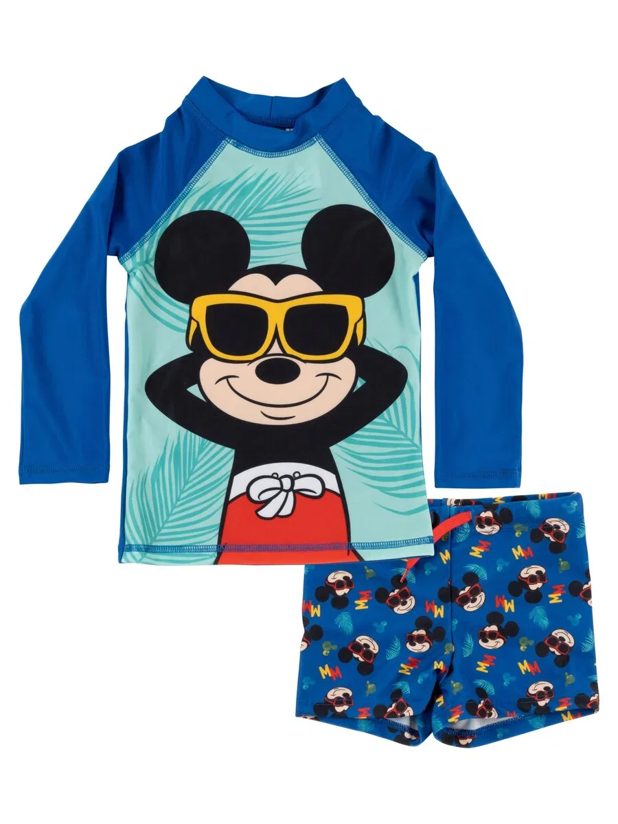 Спортивный купальник MICKEY MOUSE, модель 'Disney UV-Schutz 50', синий
