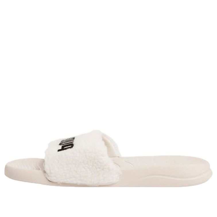 

Шлепанцы PUMA Popcat 20 White Velvet Slippers, белый