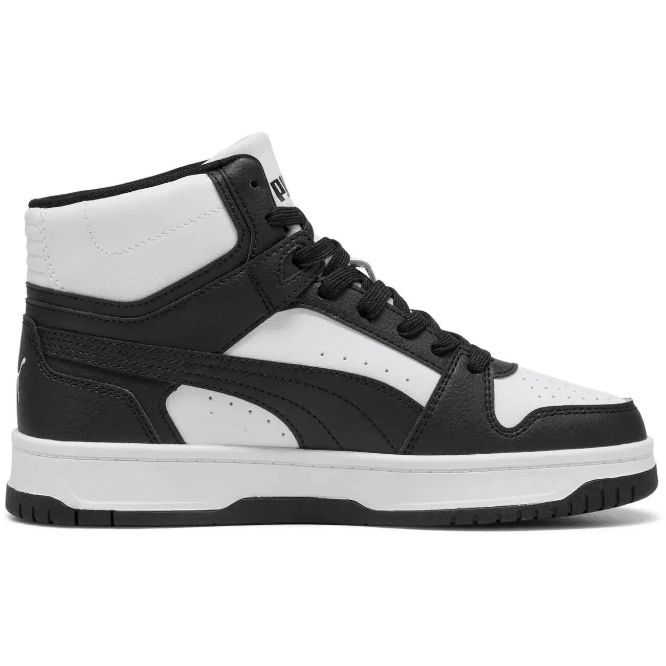 Детские кроссовки Puma Rebound Slam Mid Jr, Schwarz — фото 4