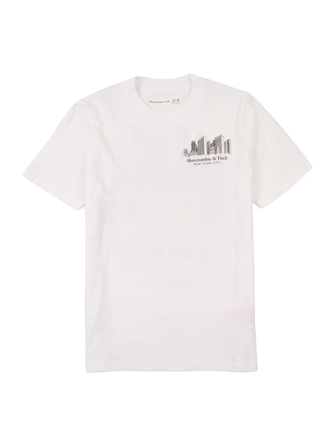 Белая рубашка Abercrombie & Fitch