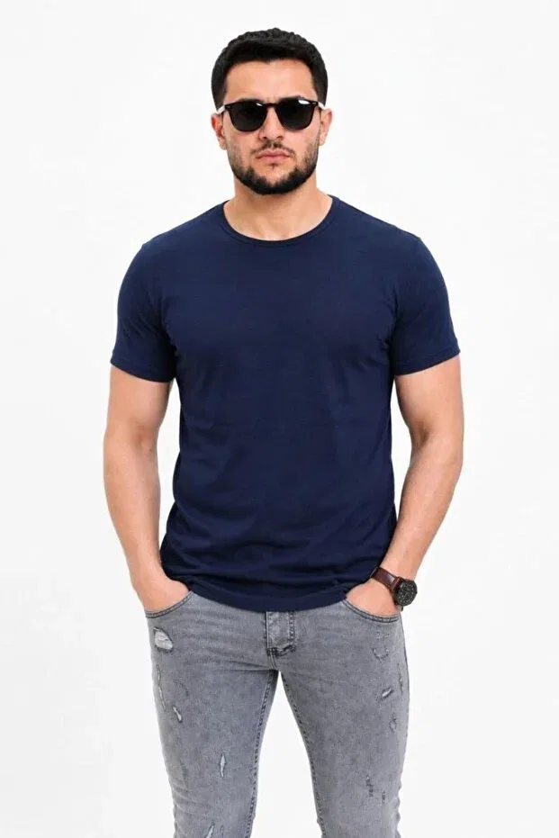 Мужская футболка с коротким рукавом Vexor, Navy Blue
