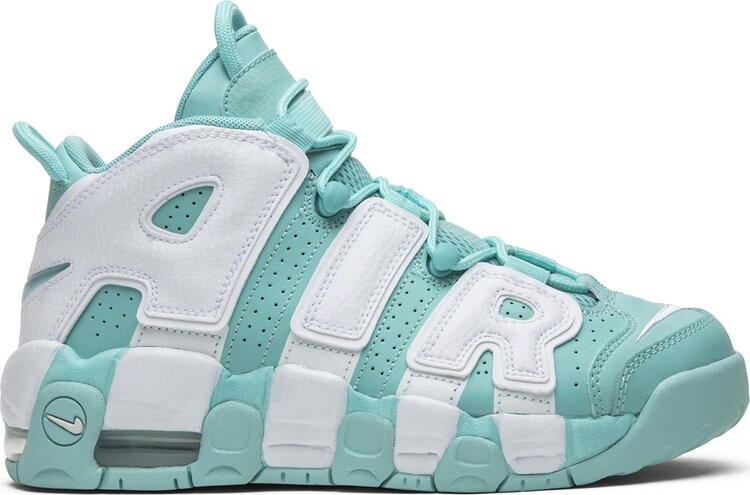 

Кроссовки Nike Air More Uptempo GS 'Island Green', зеленый