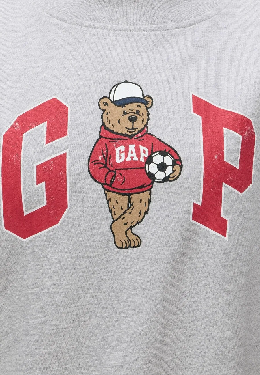 Свитшот GAP серого цвета — фото 3