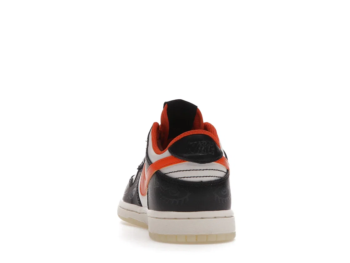 Детские кроссовки-лоу с принтом Nike Dunk Low PRM Nike, Sail/Starfish/Black — фото 4