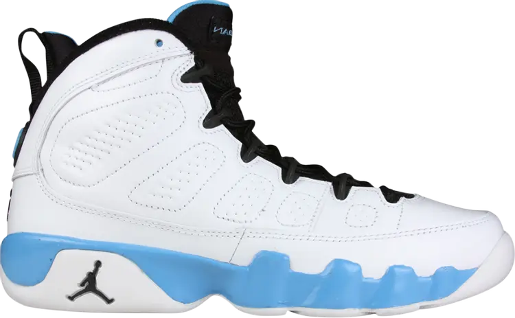 

Кроссовки Air Jordan 9 Retro GS University Blue 2010, белый