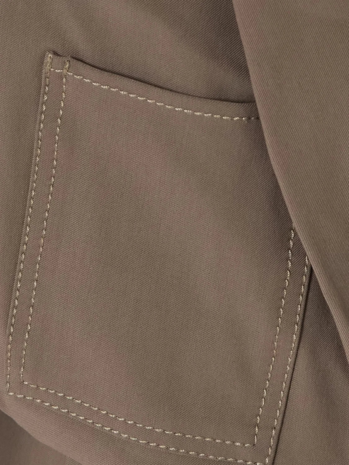 Платье-миди из твила на одно плечо Jacquemus, светло-коричневый — фото 4