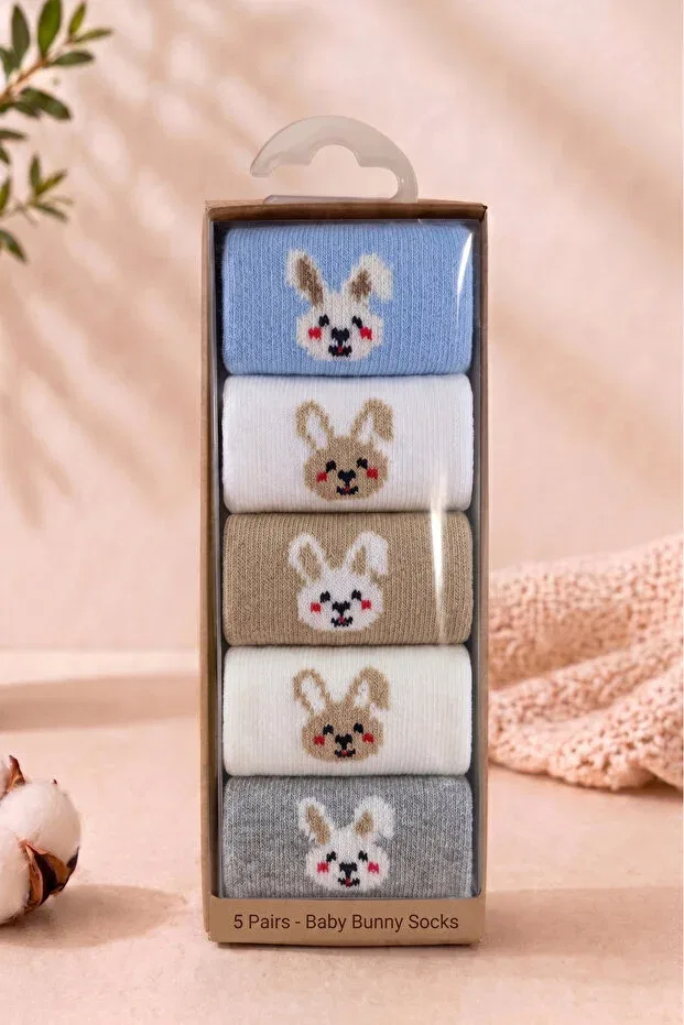 Детский комплект носков из хлопка Basics Pure Plus, Tavsanli