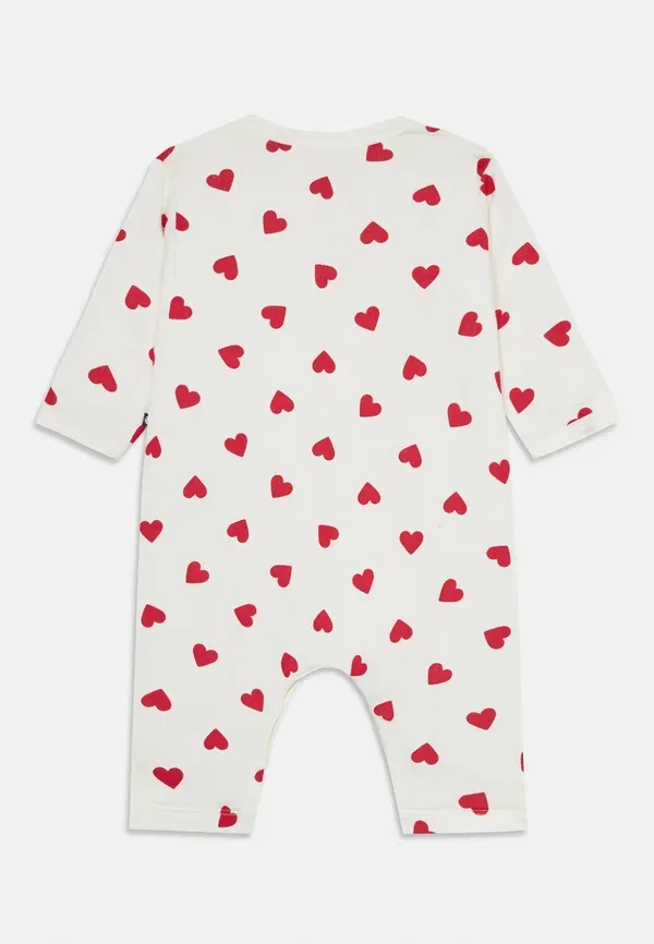 Комбинезон хлопковый Newborn combinaison longue cote unisex Petit Bateau, marshmallow, terkuit — фото 2