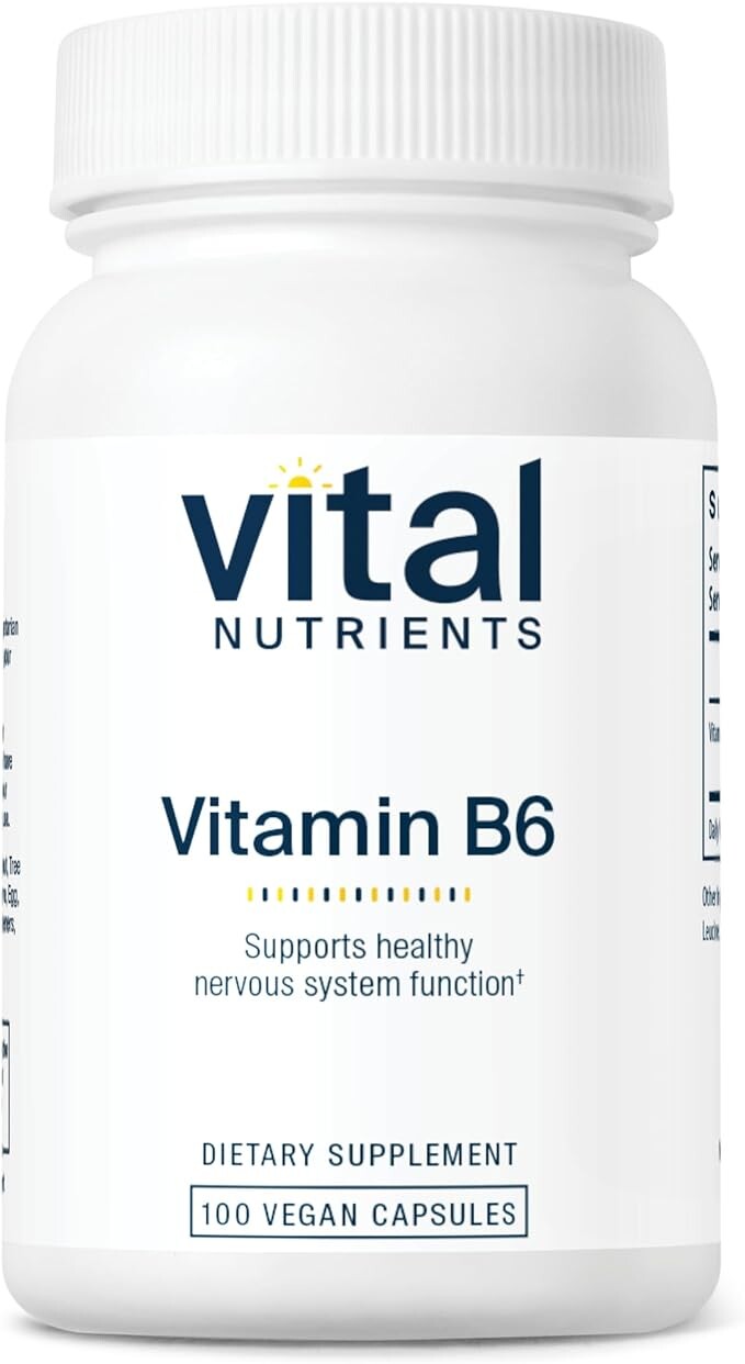 

Витамин B6 Vital Nutrients, 100 капсул