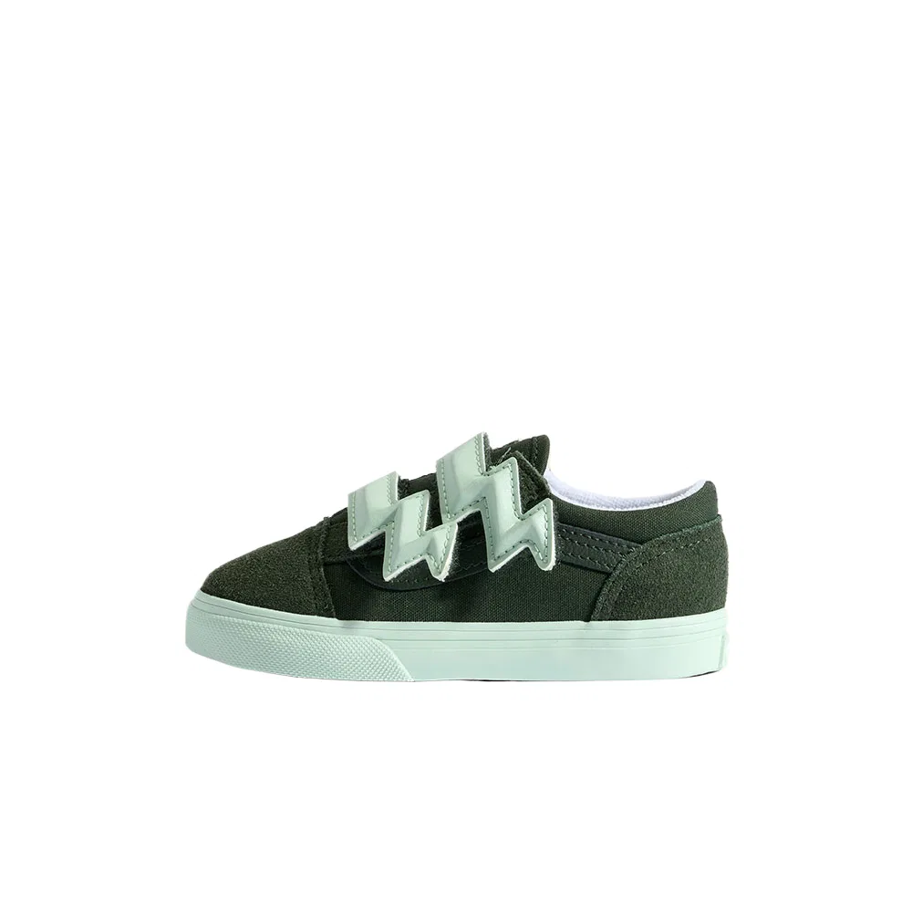 Детские кеды для малышей с принтом Canvas Suede Low top Vans