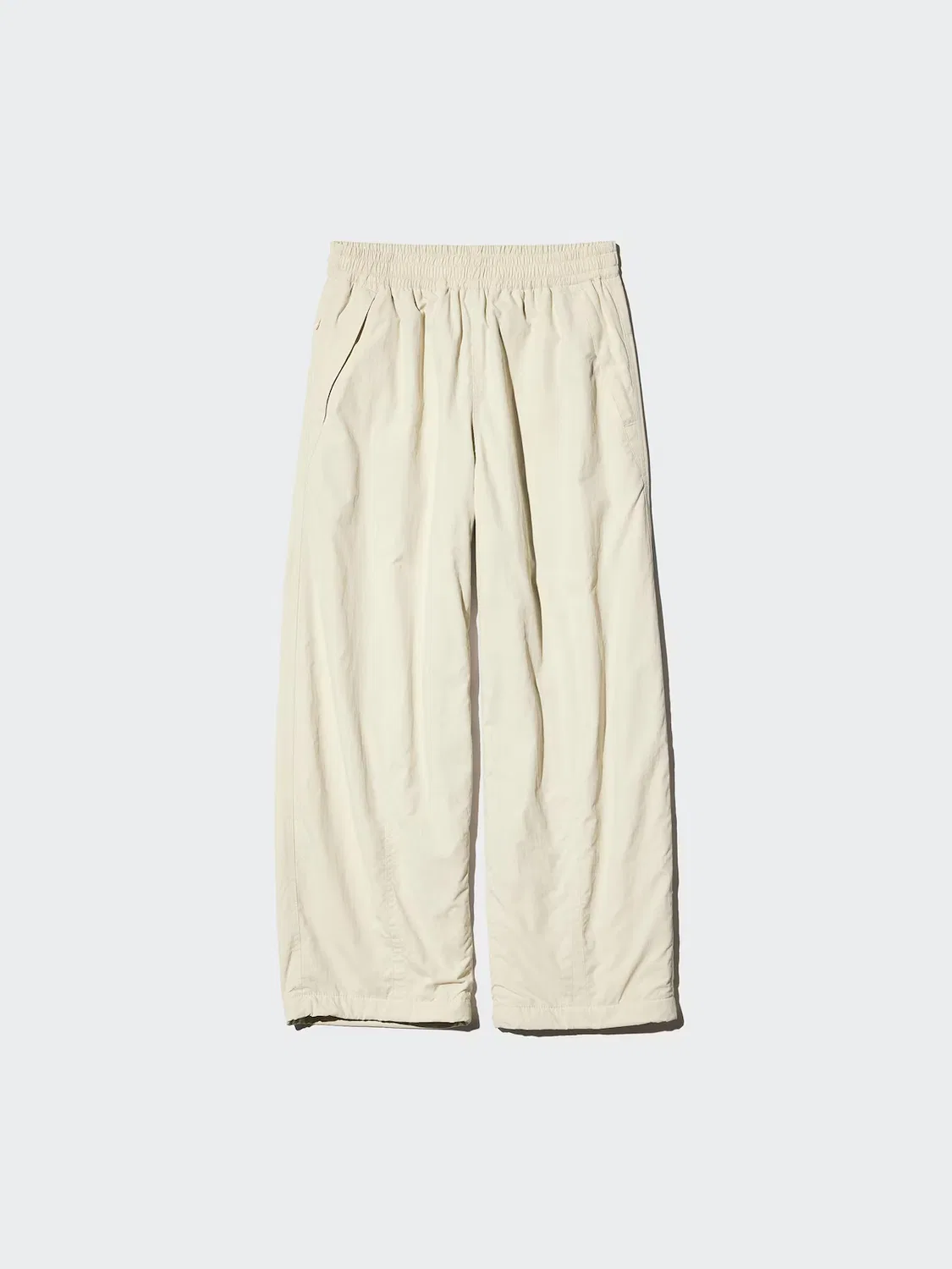 Теплые удобные брюки / короткая длина Uniqlo, оливковый — фото 3