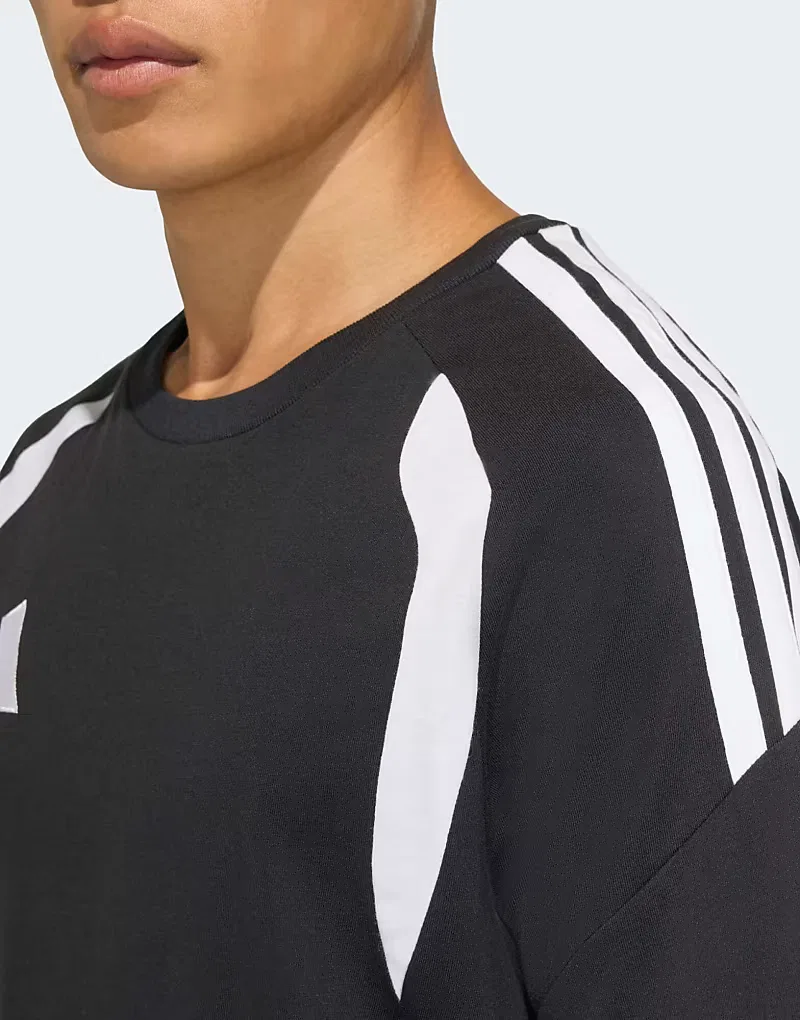 Футболка Adidas performance Tiro26 league в черно-белом цвете — фото 3