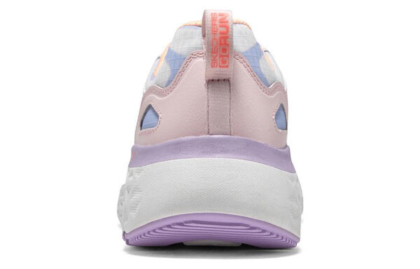 Кроссовки (WMNS) Skechers Max Cushioning Delta Running Shoes 'White Orange Purple', белый — фото 4