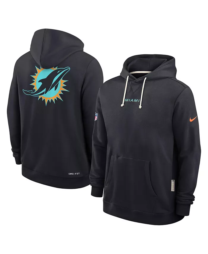 

Мужская темно-синяя толстовка Miami Dolphins 2025 NFL Rivalries Sideline Dri-Fit Nike