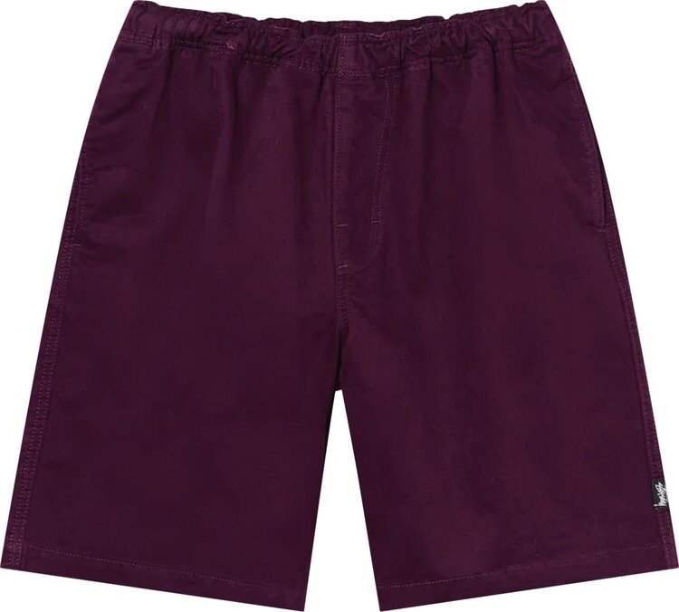 

Шорты Stussy Brushed Beach Short 'Plum', фиолетовый