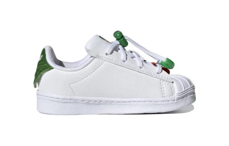 Детские кроссовки для малышей с принтом Bee With You Pack, Adidas Originals, Cloud White — фото 3