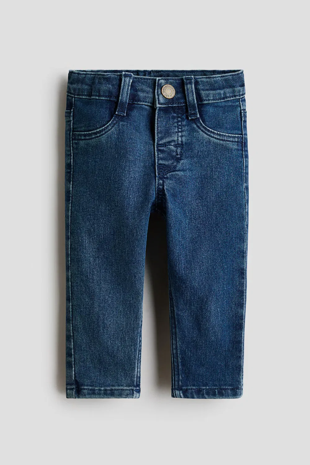 Джинсы из эластичной ткани H&M, Dunkles Denimblau