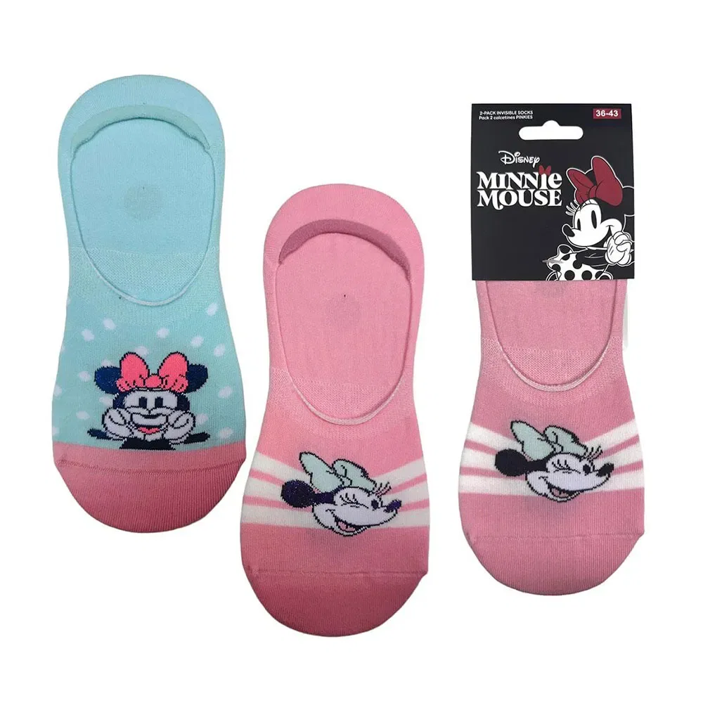 Детские носки-невидимки с принтом Disney Minnie, CERDA GROUP, Pink