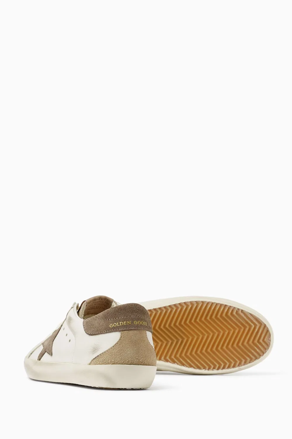 Кроссовки кожаные Super-Star GOLDEN GOOSE — фото 3