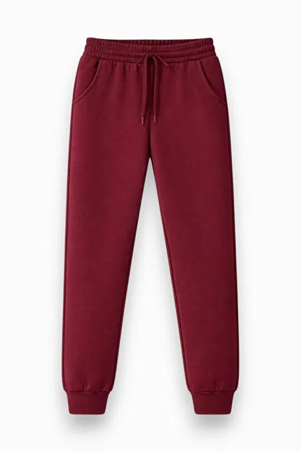 Детские спортивные штаны для мальчиков с боковыми карманами My Kids Wear, Burgundy