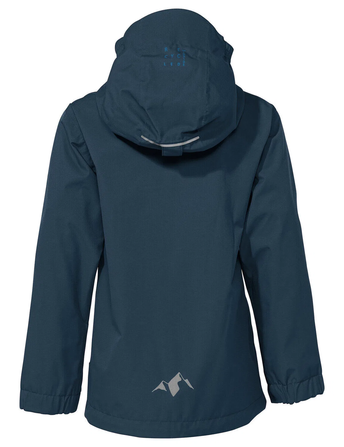 Детская дождевая куртка Vaude Escape Light, Цвет Dunkelblau / Atlantikblau / Dunkelblau — фото 2