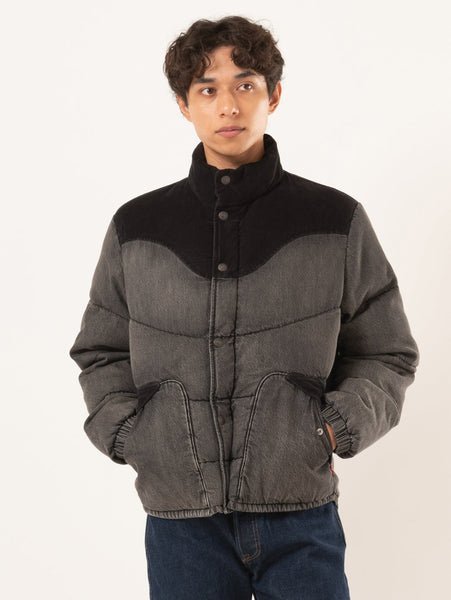 Пуховая куртка в стиле Дикого Запада Levi's, Blacks