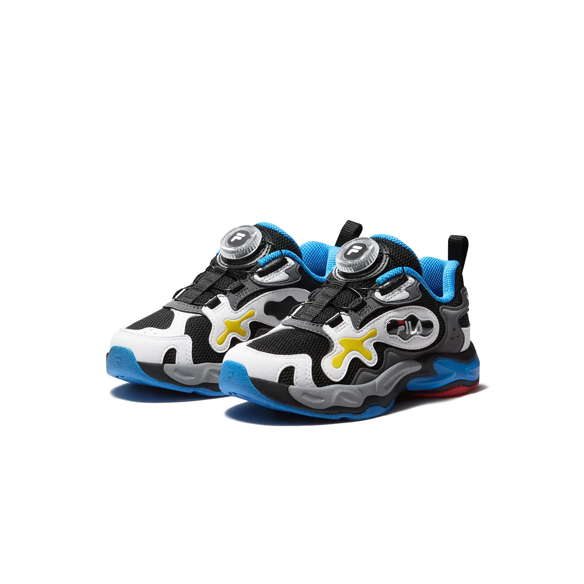 Детские кроссовки для мальчиков с синтетической кожи и текстиля Low Top FILA KIDS — фото 4