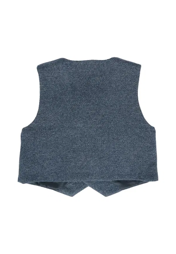 Жилет из хлопка Waistcoat Mayoral, синий — фото 2