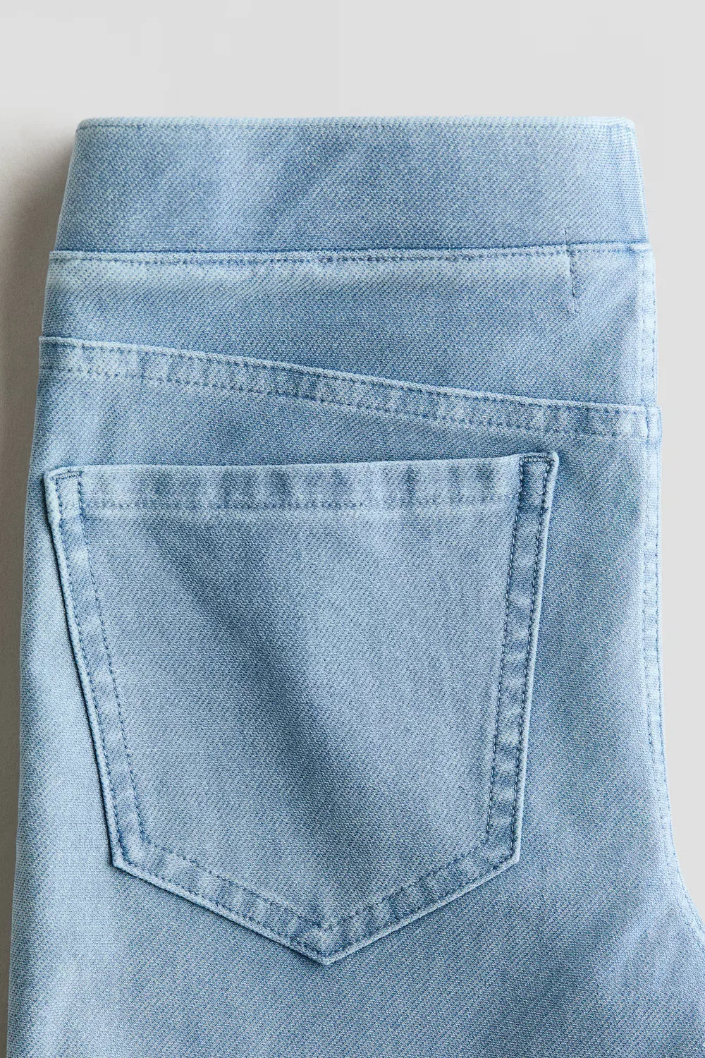 Джеггинсы в джинсовом стиле H&M, Helles Denimblau — фото 2