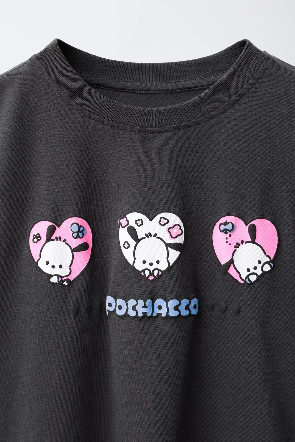 Футболка POCHACCO SANRIO ZARA, Anthracite grey — фото 3