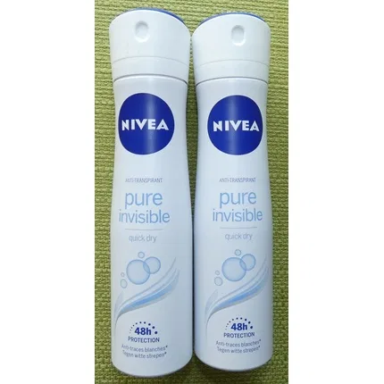 Антиперспирант-спрей быстросохнущий NIVEA Pure Invisible, 200 мл