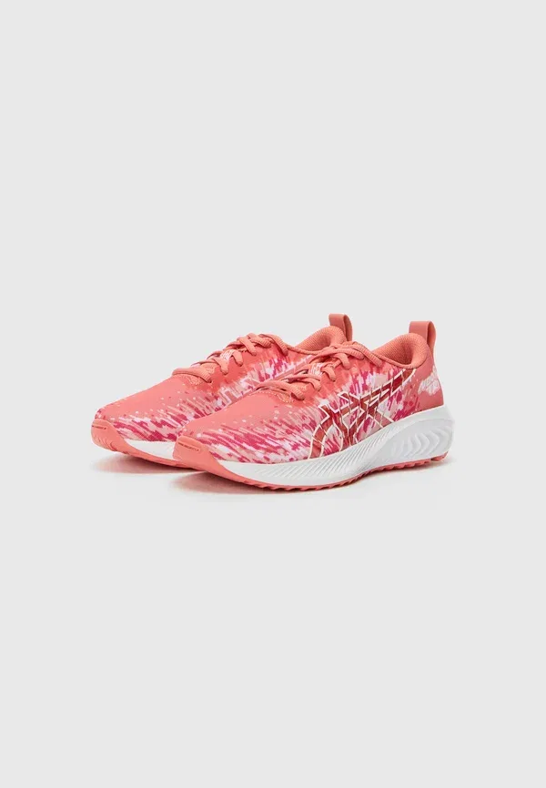 Кроссовки для бега по шоссе Gel Noosa Tri 16 унисекс Asics, белый/розовый — фото 2