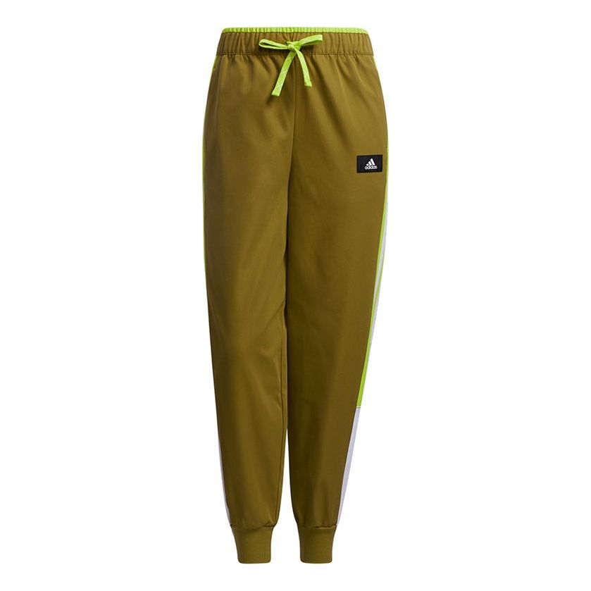 

Спортивные брюки (WMNS) adidas Str Pt Cargo Colorblock Training Sports Long Pants/Trousers Brown GP0605