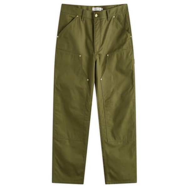 

X mackintosh 'by end.' брюки с двойным коленом Carhartt Wip, зеленый