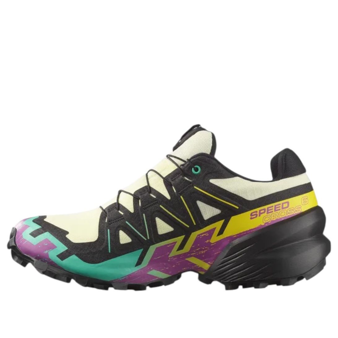 Кроссовки (WMNS) SALOMON Speedcross 6 Gore-Tex 'Transparent Yellow Black' — фото 3