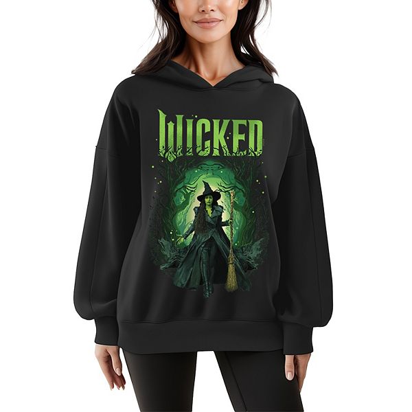 

Женский худи Wicked for Good Elphaba оверсайз из флиса Licensed Character