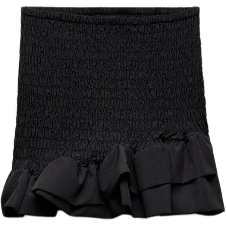 

Повседневная юбка женская черная Zara
