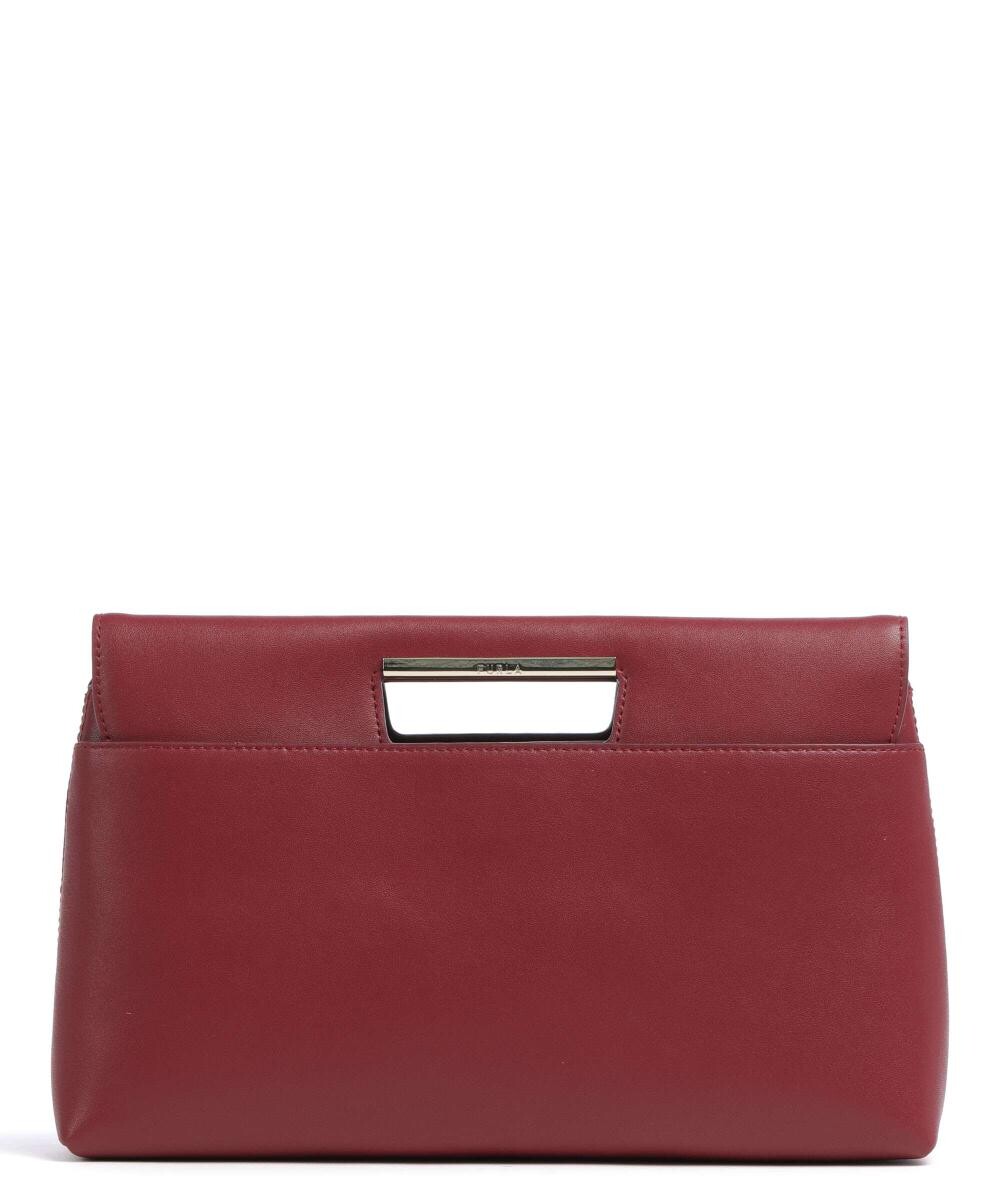 

Клатч Giada из мелкозернистой кожи Furla, красный