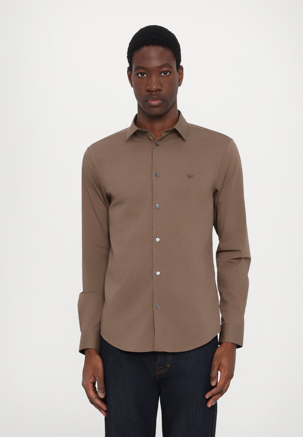 

Рубашка SHIRT Emporio Armani, цвет Chocolate Chip