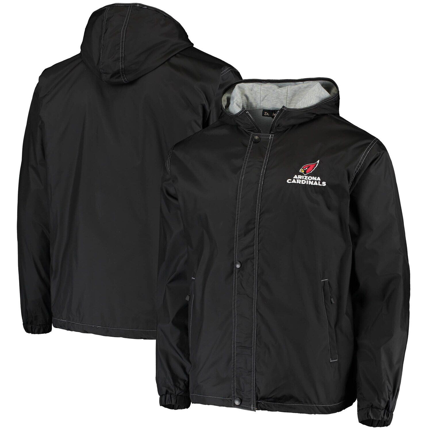 

Мужская черная куртка с молнией во всю длину Dunbrooke Arizona Cardinals Logo Legacy Stadium, Черный, Мужская черная куртка с молнией во всю длину Dunbrooke Arizona Cardinals Logo Legacy Stadium