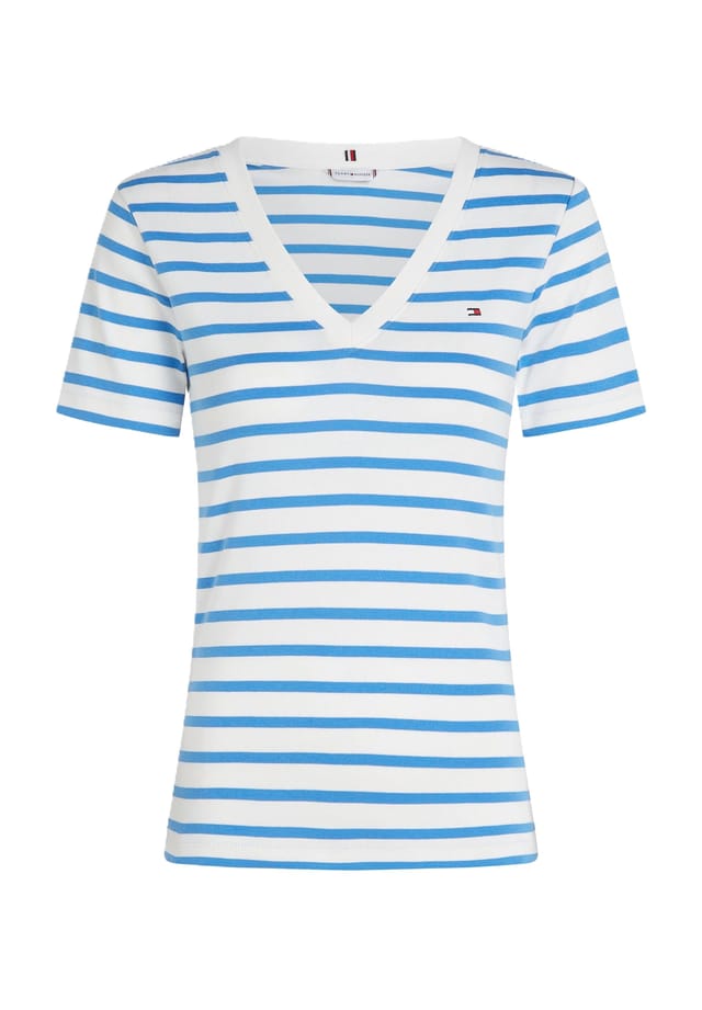 

Хлопковая футболка Tommy Hilfiger, белый