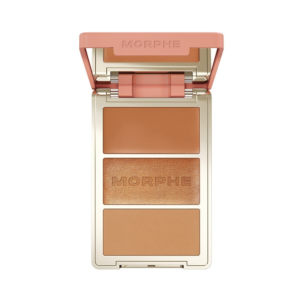 

Румяна cheek thrills face trio Morphe, sunset swim, вес 10.8 гр.