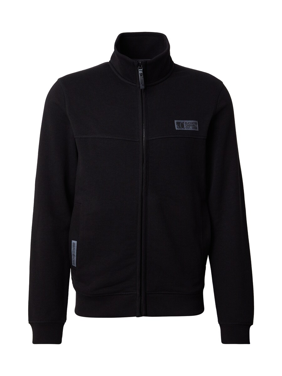 

Толстовка с капюшоном на молнии s.Oliver, черный